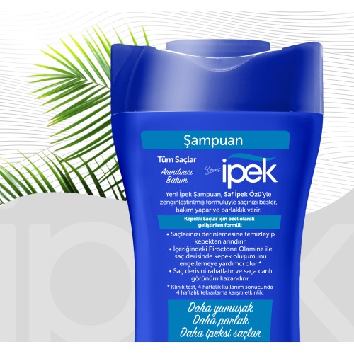İpek Kepeğe Karşı Etkili Arındırıcı Bakım Şampuanı 480 ml